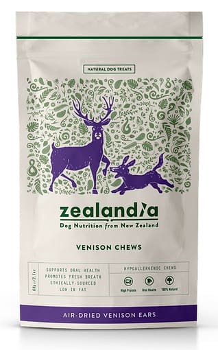 Zealandia Venison Chews Dog Treat 90g