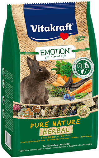 Vitakraft Emotion Pure Nature Herbal Rabbit 600g