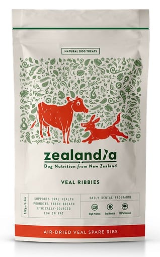 Zealandia Veal Ribbies Dog Treat