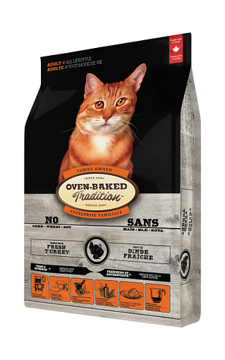 Oven-Baked Tradition Adult Turkey Cat Dry Food