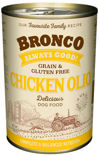 Bronco Chicken Olio 390g