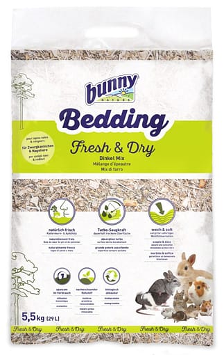 Bunny Nature Bedding Freah & Dry Bedding For Small Animals 29L