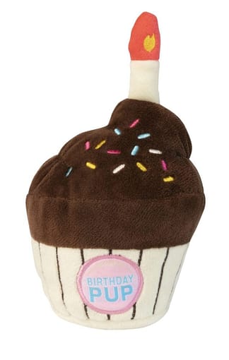 FuzzYard Dog Toy- Birthday Cupcake