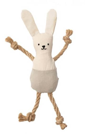 FuzzYard Life Rope Cat Toy Bunny Sandstone