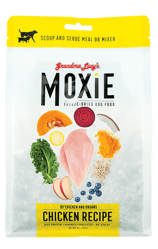 Grandma Lucy's Moxie Chicken Freze-Dried Dog Food 8oz