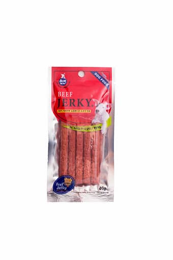 BOW WOW Beef Jerky Dog Treats 40g