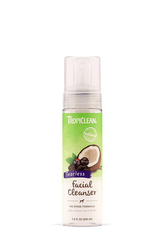 TropiClean Tearless Waterless Pet Facial Cleanser 7.4 fl oz