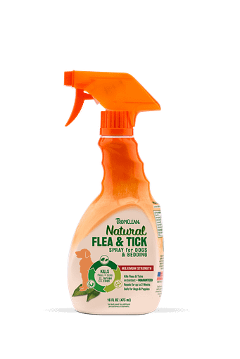 TropiClean Natural Flea & Tick Pet Spray 16oz