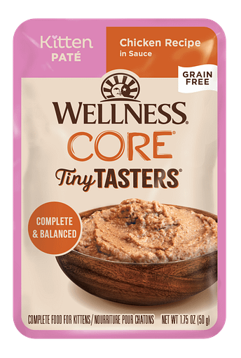 Wellness Core Tiny Tasters Kitten Pate Chicken Wet Cat Food