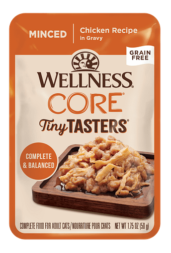 Wellness Core Tiny Tasters Minced Chicken Wet Cat Food