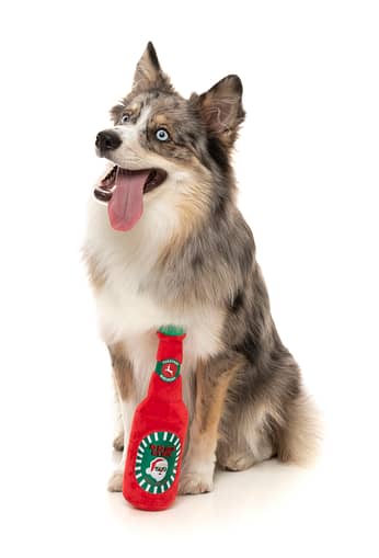 FuzzYard Howlidays Plush Dog Toy - Ho Ho Hold my Beer