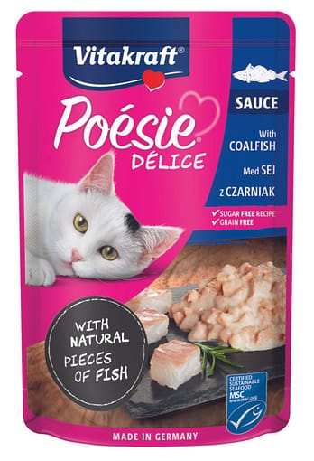 Vitakraft Poesie DeliSauce Coalfish 85g