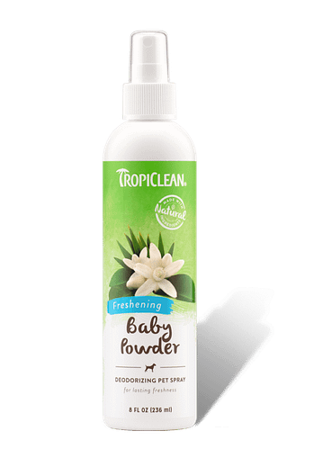 Tropiclean Baby Powder Deodorizing Pet Spray 8oz