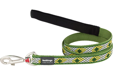 Red Dingo Fixed Monty Lead - Green