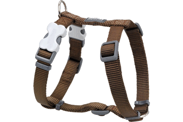 Red Dingo Classic Harness - Brown