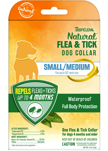 TropiClean Natural Flea & Tick Dog Collar