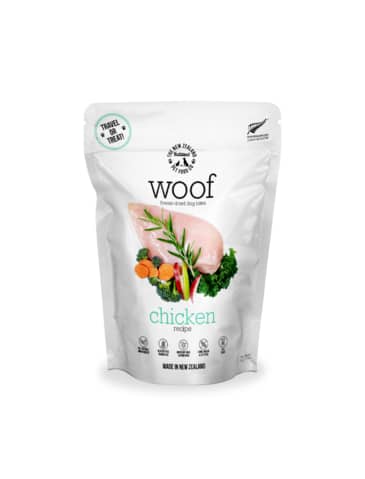 WOOF Freeze Dried Raw Chicken Dog Treats 50g