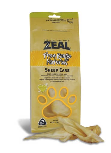 Zeal Free Range Naturals Sheep Ears for Dog