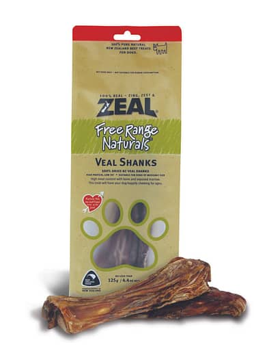 Zeal Free Range Naturals Veal Shanks for Dog