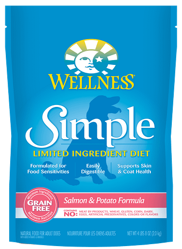 Wellness Simple Grain-Free Salmon & Potato Formula for Dog