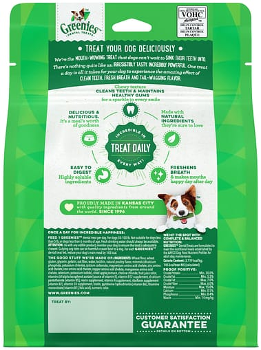 Greenies Dog Dental Treats Oral Care Treats Large 12oz (340g)