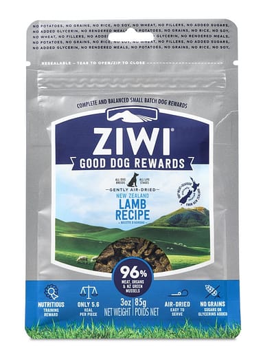 ZIWI Good Dog Rewards Lamb Pouch 85G