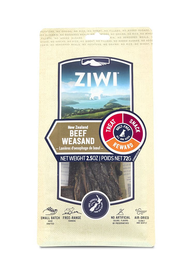 ZIWI Air-Dried Dog Treats - Beef Weasand