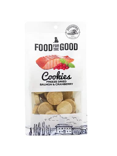 Freeze Dried Salmon & Cranberry Cookies