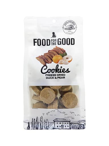 Freeze Dried Duck & Pear Cookies