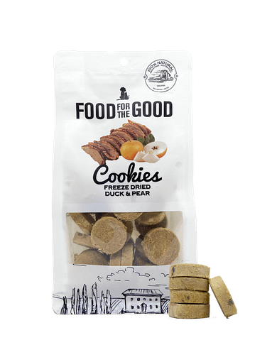 Freeze Dried Duck & Pear Cookies