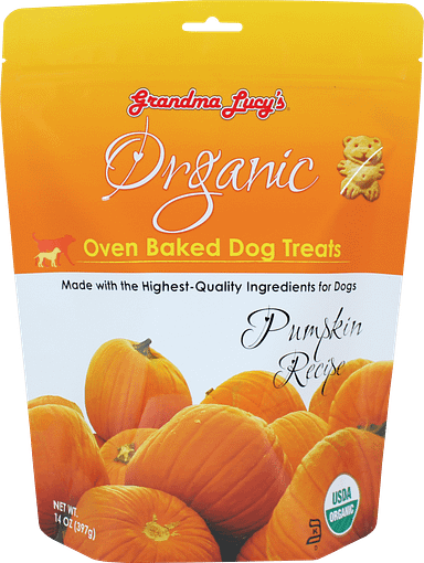 Grandma Lucy's Organic Pumpkin Oven Baked Dog Treats