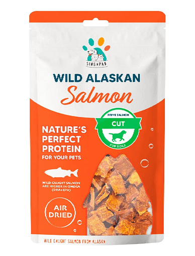 Singapaw Prime Salmon Cut Dog Chew 70g