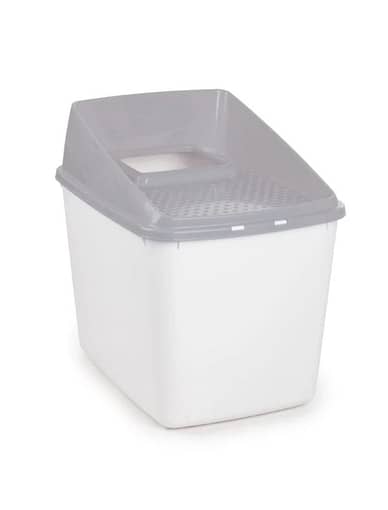 AFP Go Fresh No Mess Litter Box grey