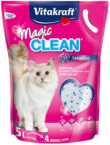 Vitakraft Magic Clean Lavender Cat Litter 5L