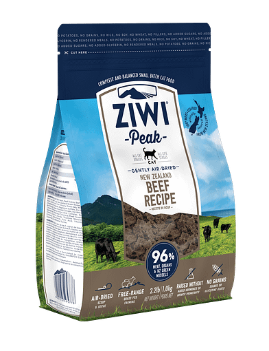 ZIWI Peak Air-Dried Beef Cat Food (2 Sizes)