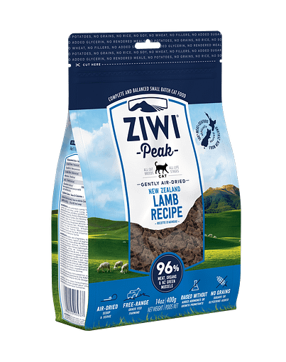 ZIWI Peak Air-Dried Lamb Cat Food (2 Sizes)