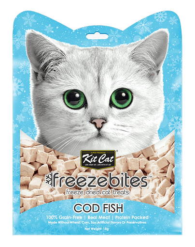 Kit Cat Freeze Bites Cod Fish 15g