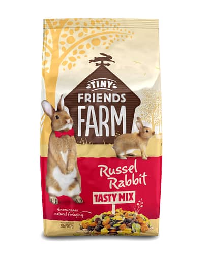 Supreme Tiny Friends Farm Russel Rabbit Tasty Mix 2lb/907g