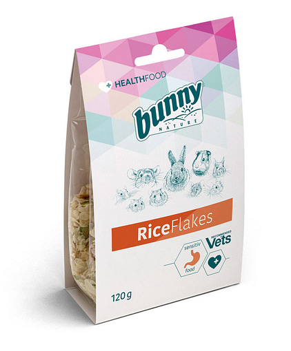 Bunny Nature Riceflakes For Small Animals 120G