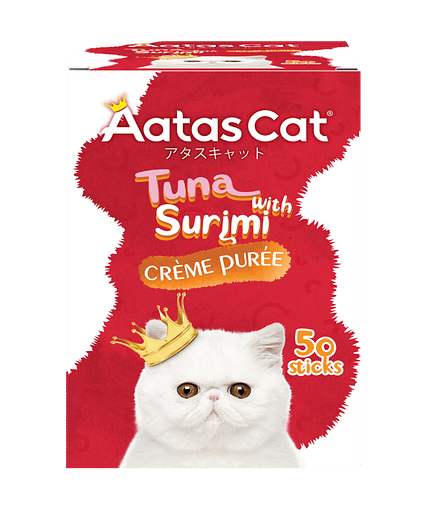 Aatas Cat Crème Purée Tuna with Surimi Crème Purée