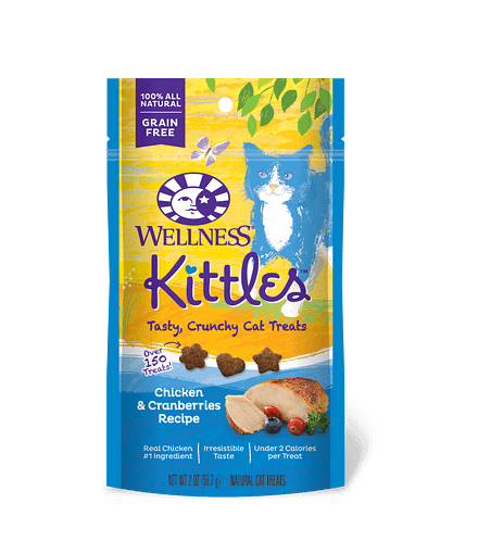 Wellness Kitties Chicken & Cranberries Cat Treats