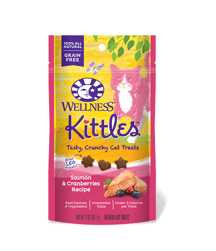 Wellness Kitties Salmon & Cranberries Cat Treats