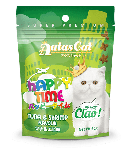 Aatas Cat Happy Time Ciao Tuna & Shrimp 60g