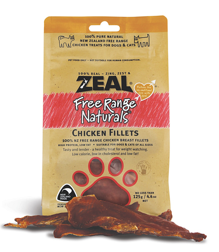 Zeal Free Range Naturals Chicken Fillets for Dogs & Cats