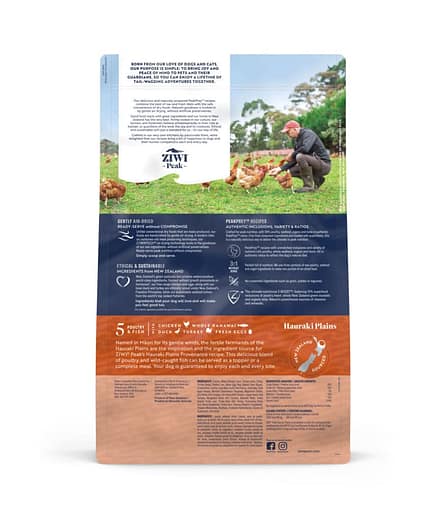 ZIWI Peak Air-Dried Hauraki Plains Provenance Dog Food (3 Sizes)