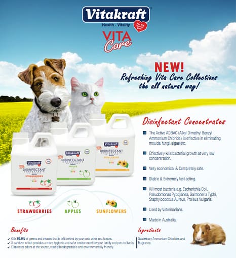 Vitakraft Disinfectant Concentrate Sunflower Scent 1L