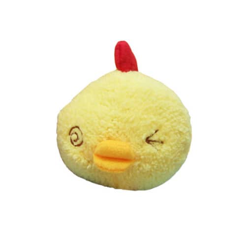 Petz Route Yellow Chicken Plushie Dog Toy