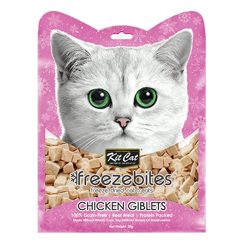 Kit Cat Freeze Bites Chicken Giblets 20g