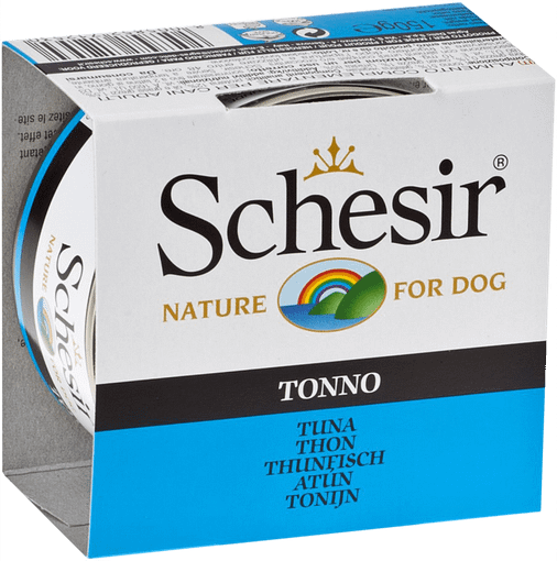 Schesir Dog Can in Jelly Tuna Wet Dog Food 150g