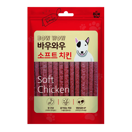 BOW WOW Soft Chicken Jerky